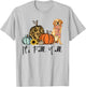 It's Fall Y'all Yellow Golden retriever Dog Leopard Pumpkin Women T-Shirt - T-Shirt | Ash