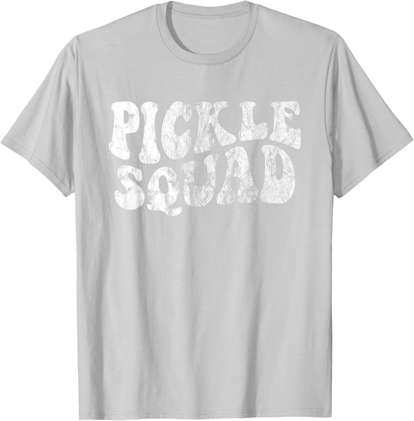 Pickle Squad Pickle Cucumber Vegan Design Men Kids T-Shirt - T-Shirt | Ash