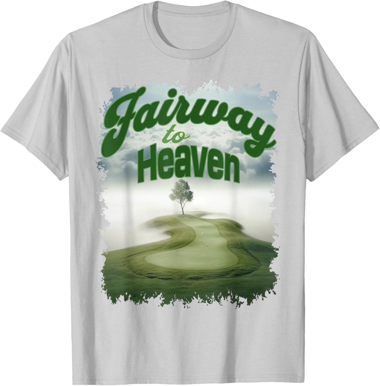 Fairway to Heaven T-Shirt - T-Shirt | Ash