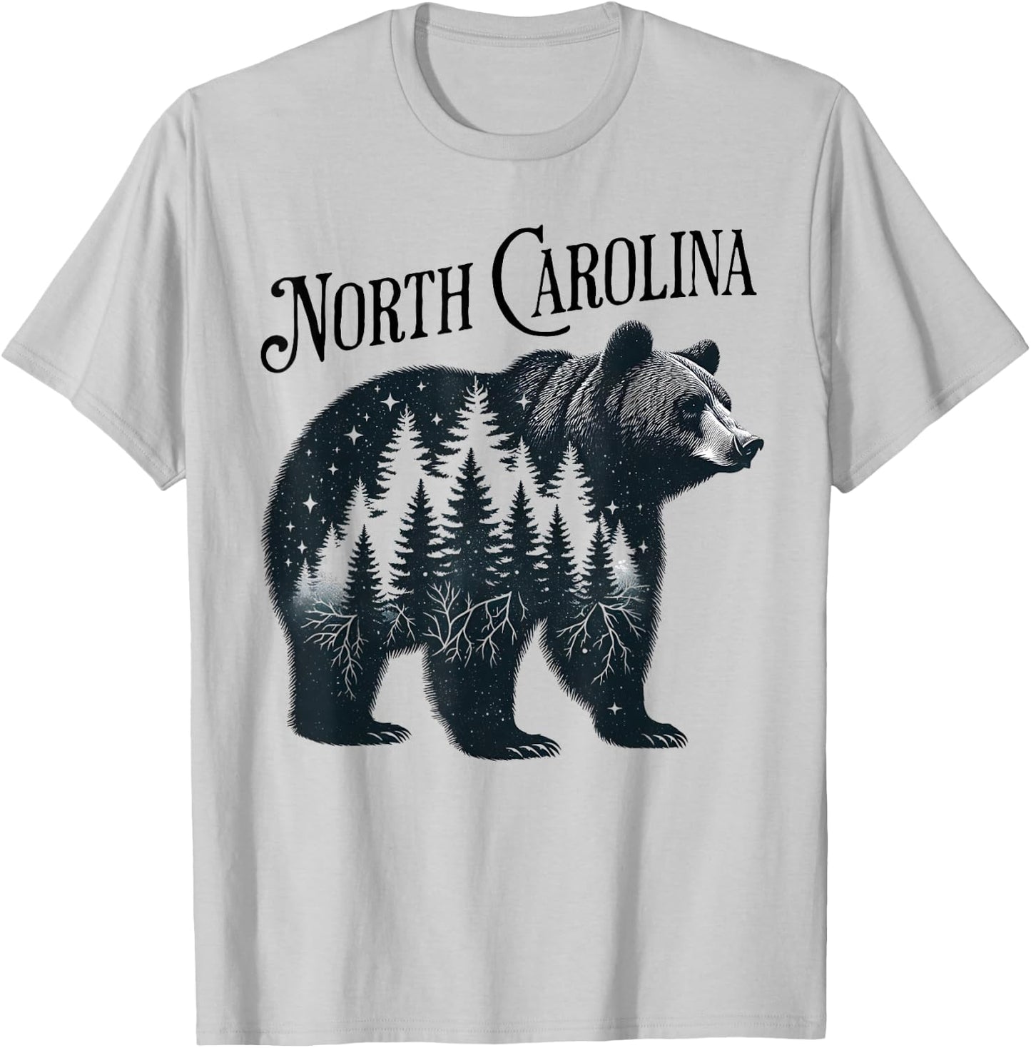 North Carolina T-Shirt - T-Shirt | Ash