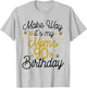 90 Year Old Mom Birthday It's My Mom's 90th Birthday T-Shirt - T-Shirt | Ash