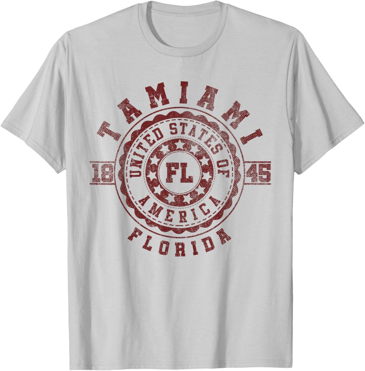 Tamiami FL | Florida | Vintage City Apparels T-Shirt - T-Shirt | Ash