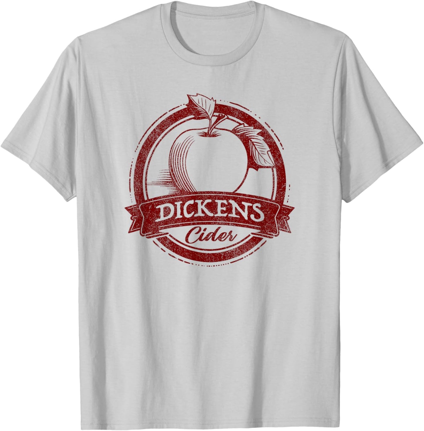 Drinking Humor Funny Dickens Cider T-Shirt - T-Shirt | Ash