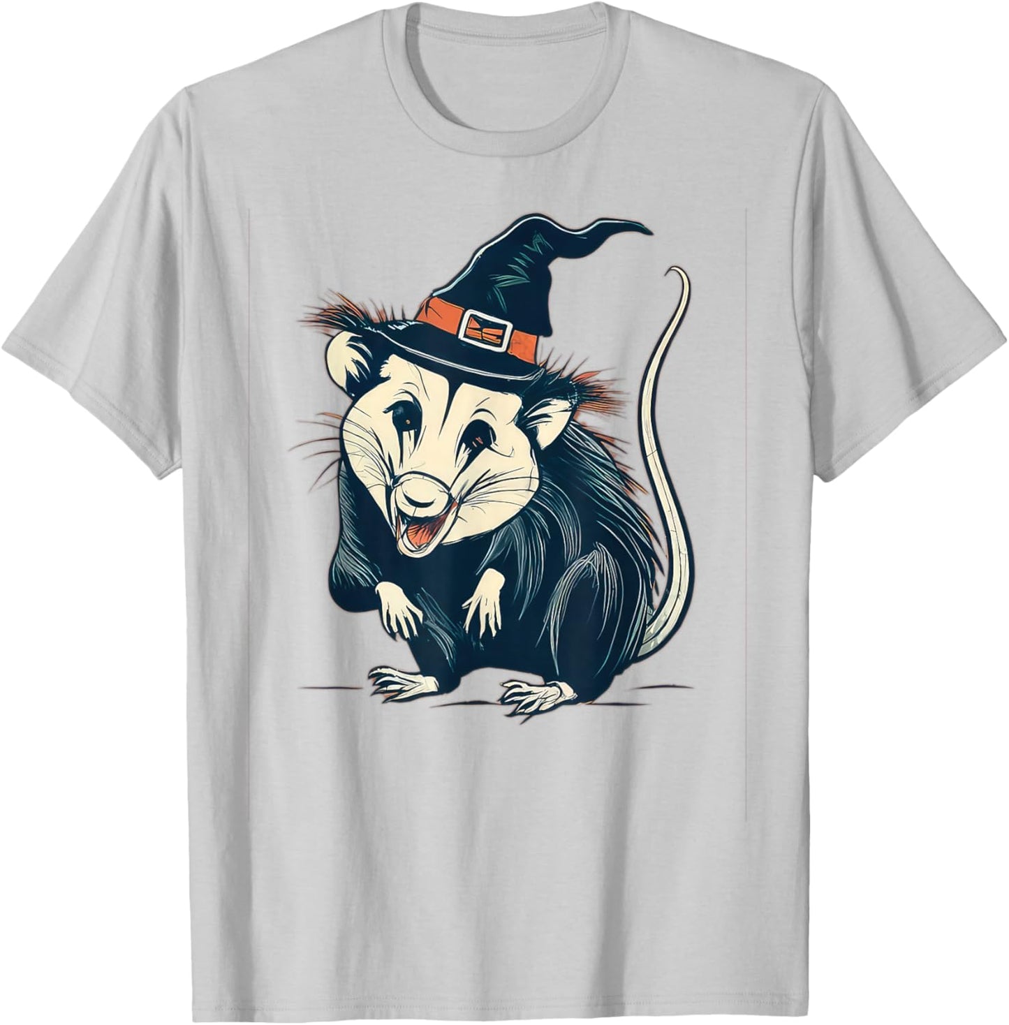 Possum Halloween Costume Opossum Shirt T-Shirt - T-Shirt | Ash