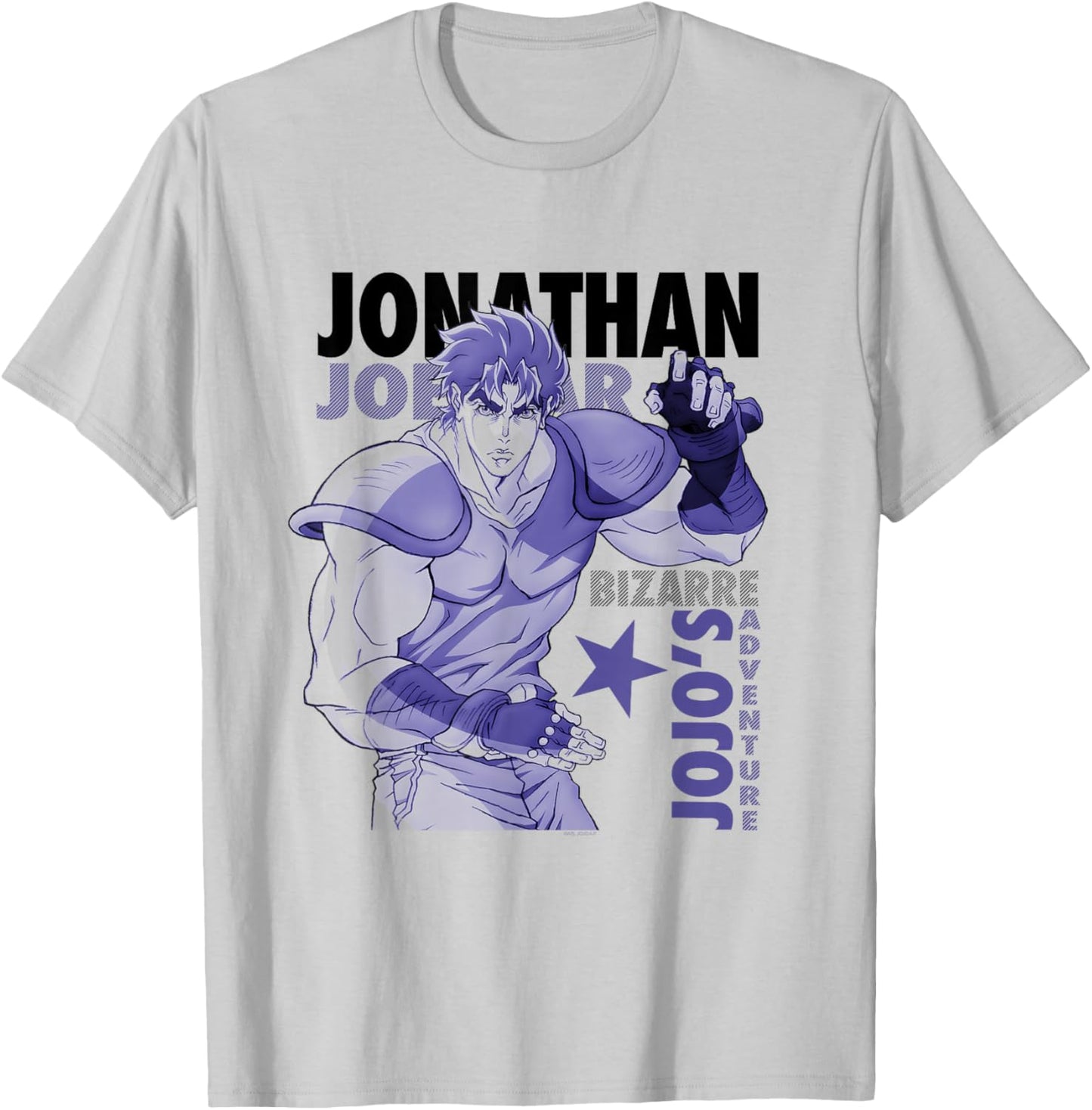 JoJo's Bizarre Adventure Phantom Blood Jonathan Anime T-Shirt - T-Shirt | Ash