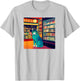 Cool Bodega Cat Meme T-Shirt - T-Shirt | Ash