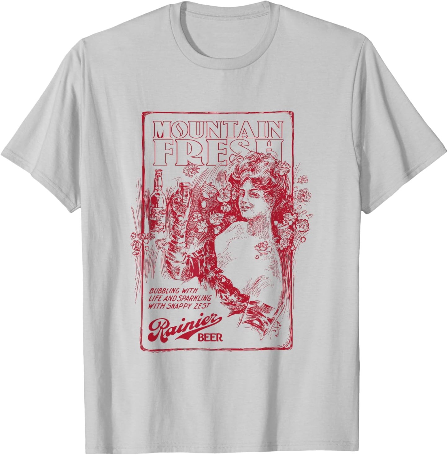 Rainier Style - Mountain Fresh T-Shirt - T-Shirt | Ash