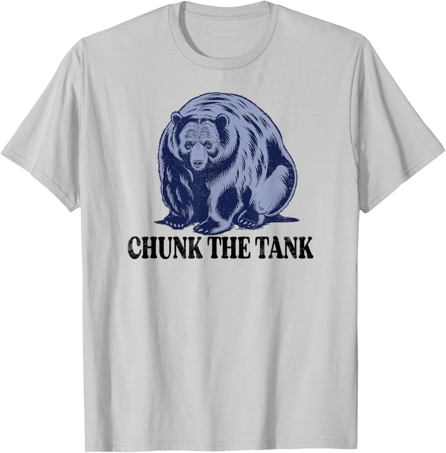 Alaska Wild Animals Nature of Fat Wild Bear Week Chunk T-Shirt - T-Shirt | Ash
