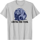 Alaska Wild Animals Nature of Fat Wild Bear Week Chunk T-Shirt - T-Shirt | Ash
