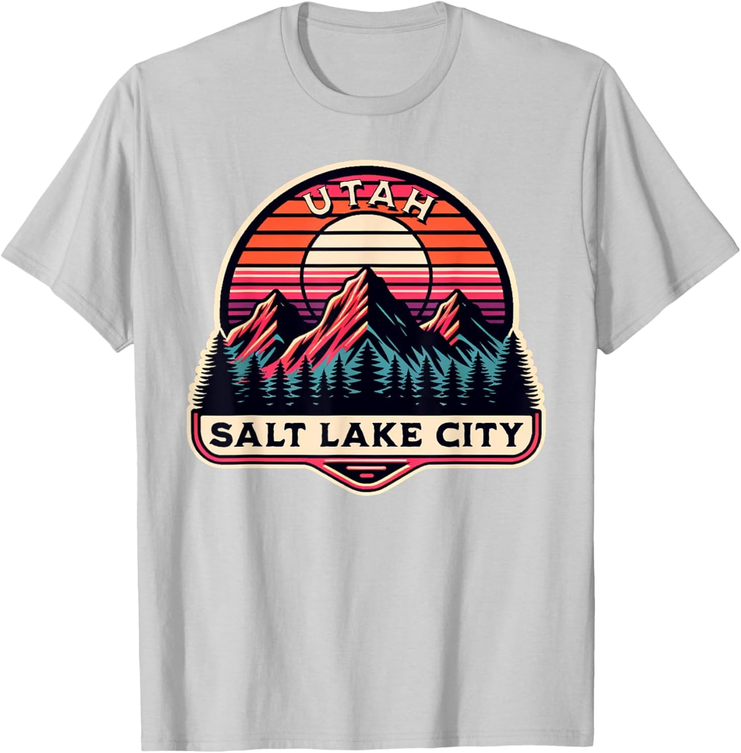 Salt Lake City T-Shirt - T-Shirt | Ash