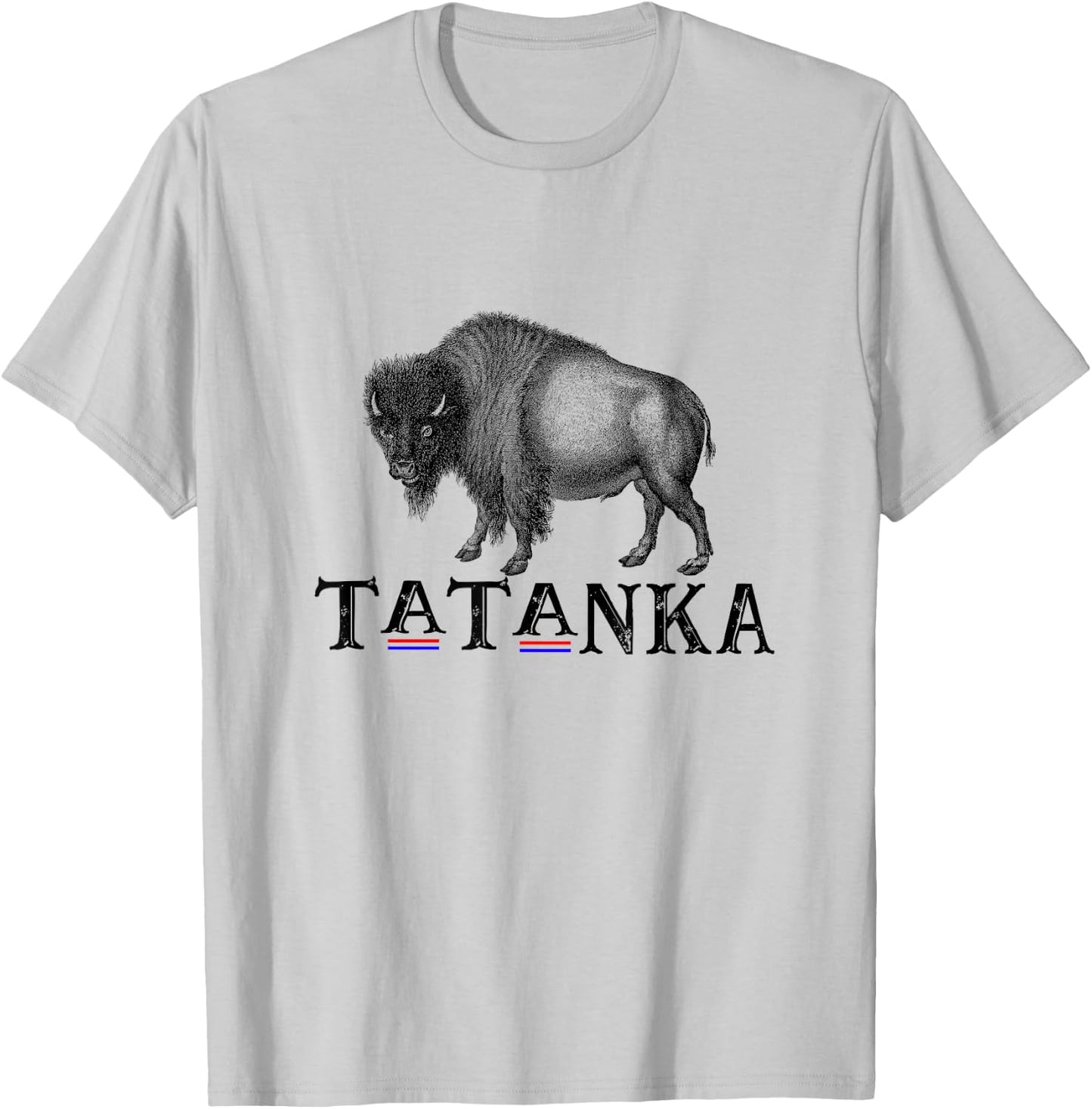 Tatanka American Buffalo T-Shirt - T-Shirt | Ash