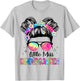 Little Miss Kindergarten Girls Kids Back To School Kinder T-Shirt - T-Shirt | Ash