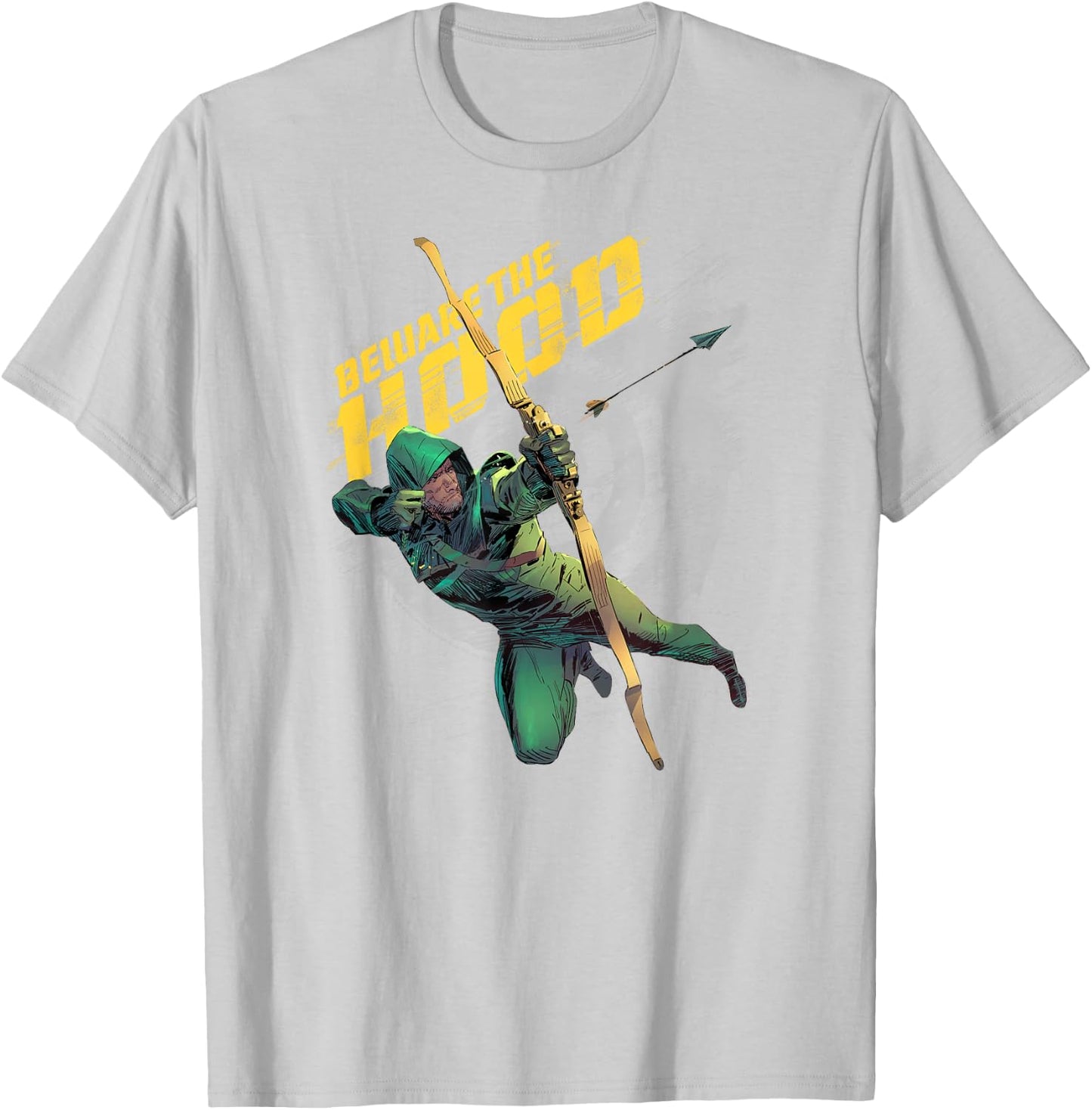 Arrow TV Series Beware T-Shirt - T-Shirt | Ash