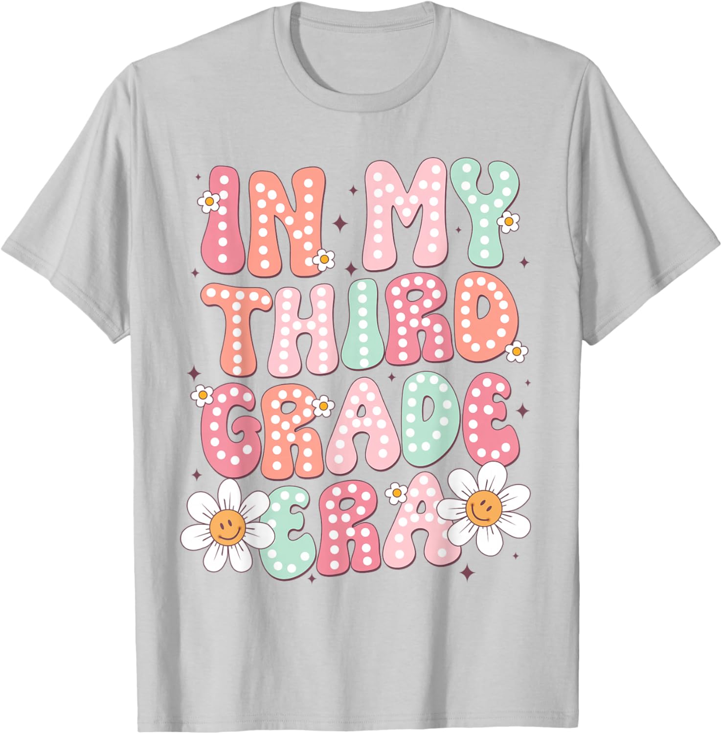 In My Third Grade Era 3rd Grade Girl Teacher Back to School T-Shirt - T-Shirt | Ash