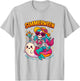 Cute Summerween Mermaid Skeleton Beach Halloween Girl T-Shirt - T-Shirt | Ash
