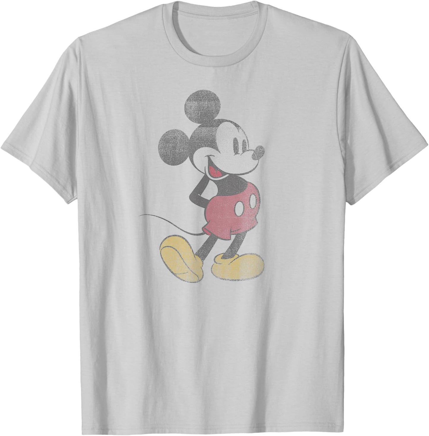 Disney Classic Mickey Mouse T-Shirt - T-Shirt | Ash