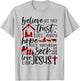 Believe Like Mary Trust Like Joseph Hope Like Shepherds T-Shirt - T-Shirt | Ash