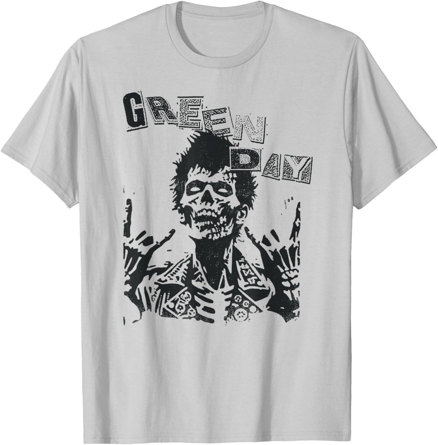 Green Day Billie Joe Zombie T-Shirt - T-Shirt | Ash