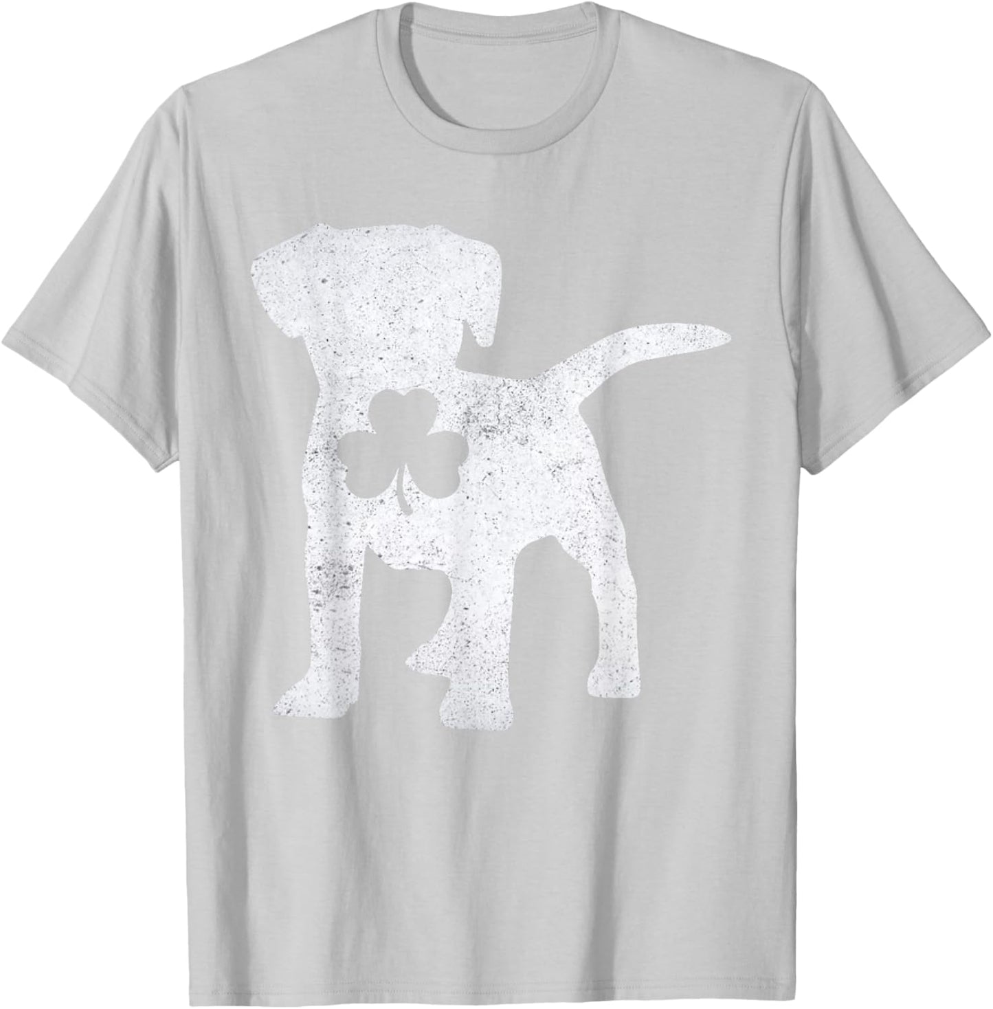 Dog St Patricks Day for Boys Men Love Puppy T-Shirt - T-Shirt | Ash
