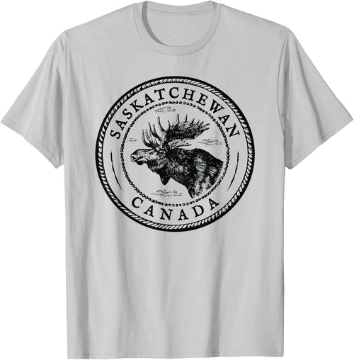 Moose Antlers Art Lovers Gift, Saskatchewan Canada Moose