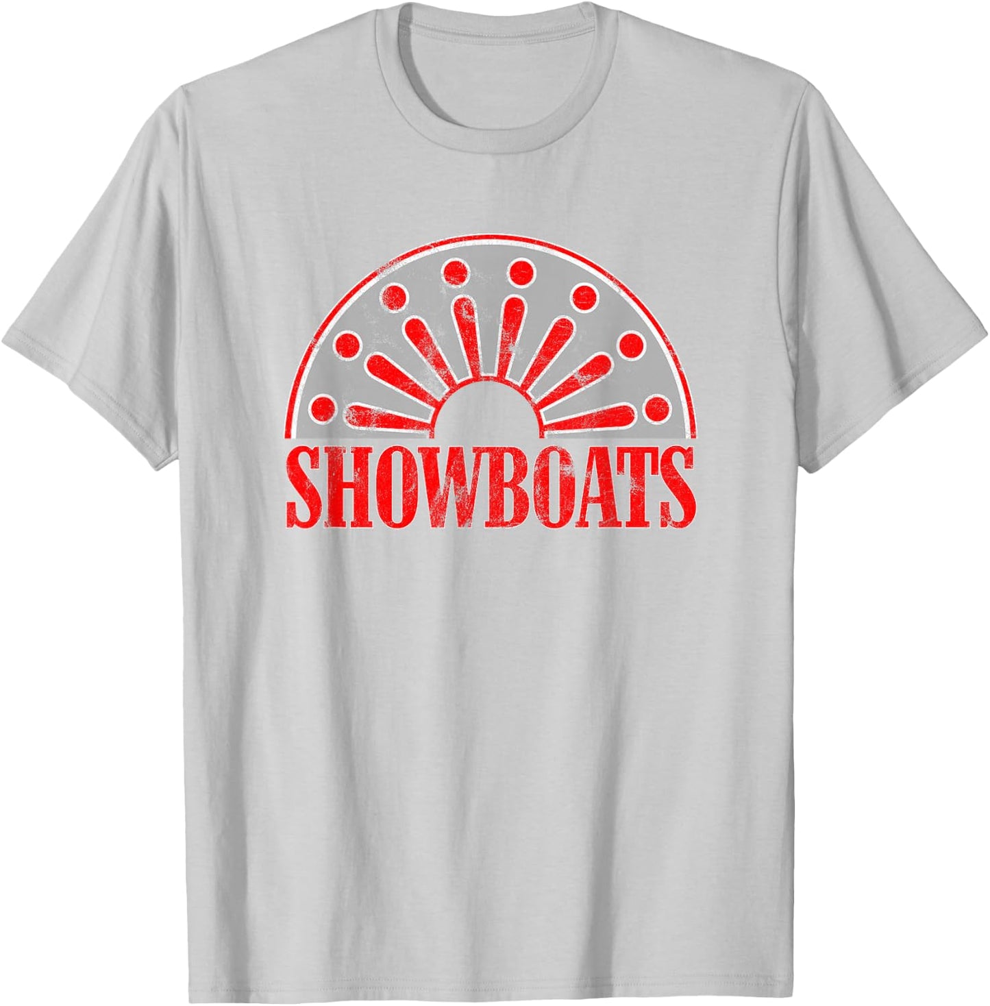 Memphis Showboats USFL Throwback Vintage T-Shirt - T-Shirt | Ash