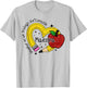 Maestra Enseñar Es Un Trabajo de Corazón T-Shirt - T-Shirt | Ash