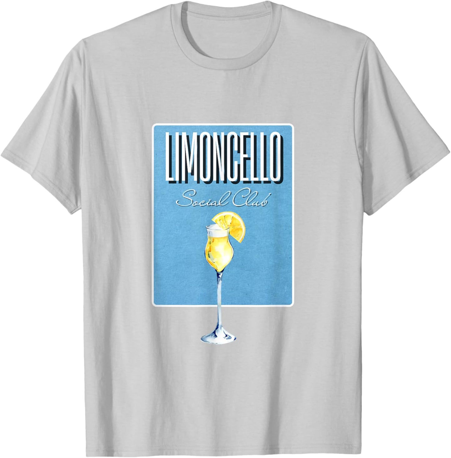 Limoncello Social Club I Lemon Limon Italy Cocktail Team T-Shirt - T-Shirt | Ash