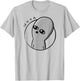 Threadless Nathan W. Pyle Strange Planet Whoa Graphic T-Shirt - T-Shirt | Ash