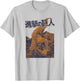 Attack on Titan Beast Titan Manga Style Epic Poster T-Shirt - T-Shirt | Ash