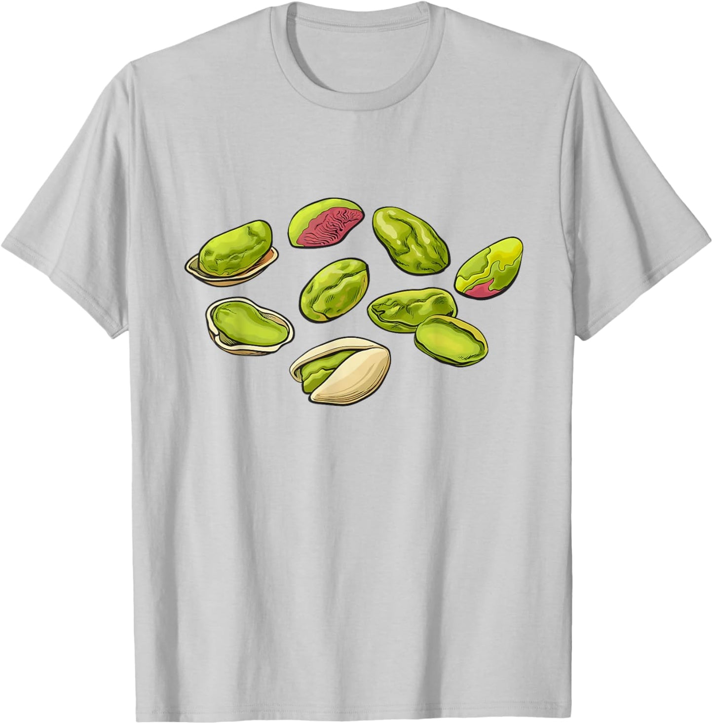 Love pistachio men Shirt pistachio Lovers and girl T-Shirt - T-Shirt | Ash