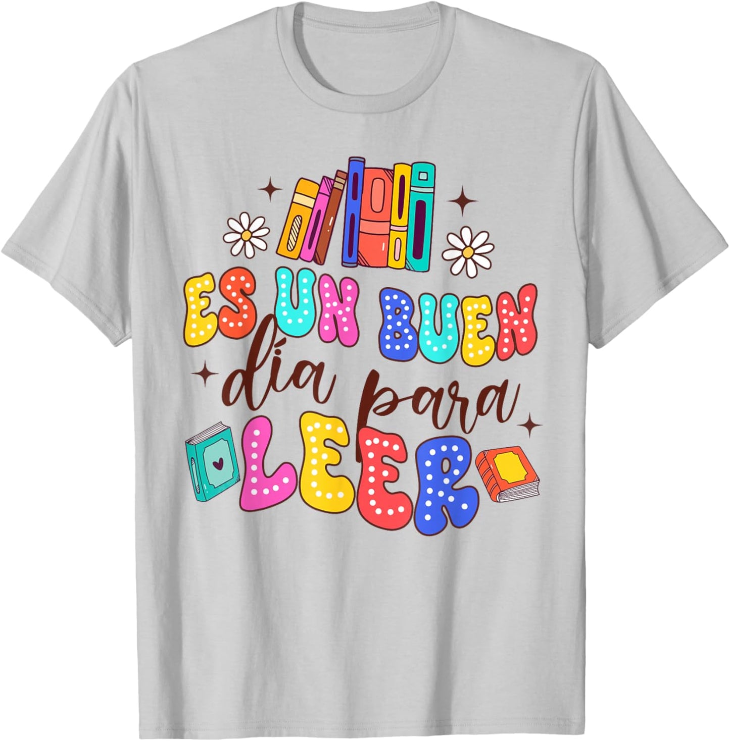 Spanish Teacher Teaching Maestra Es Un Buen Dia Para Leer T-Shirt - T-Shirt | Ash