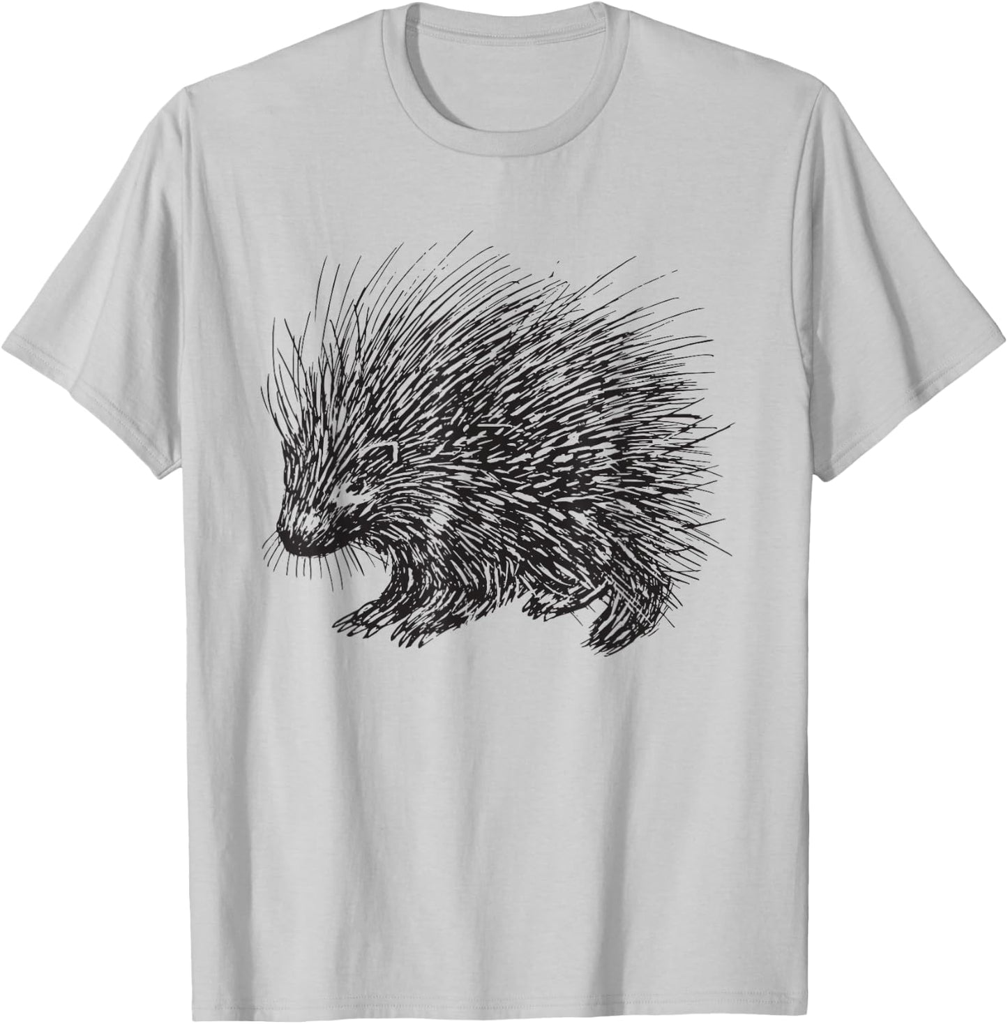 Porcupine T-Shirt - T-Shirt | Ash