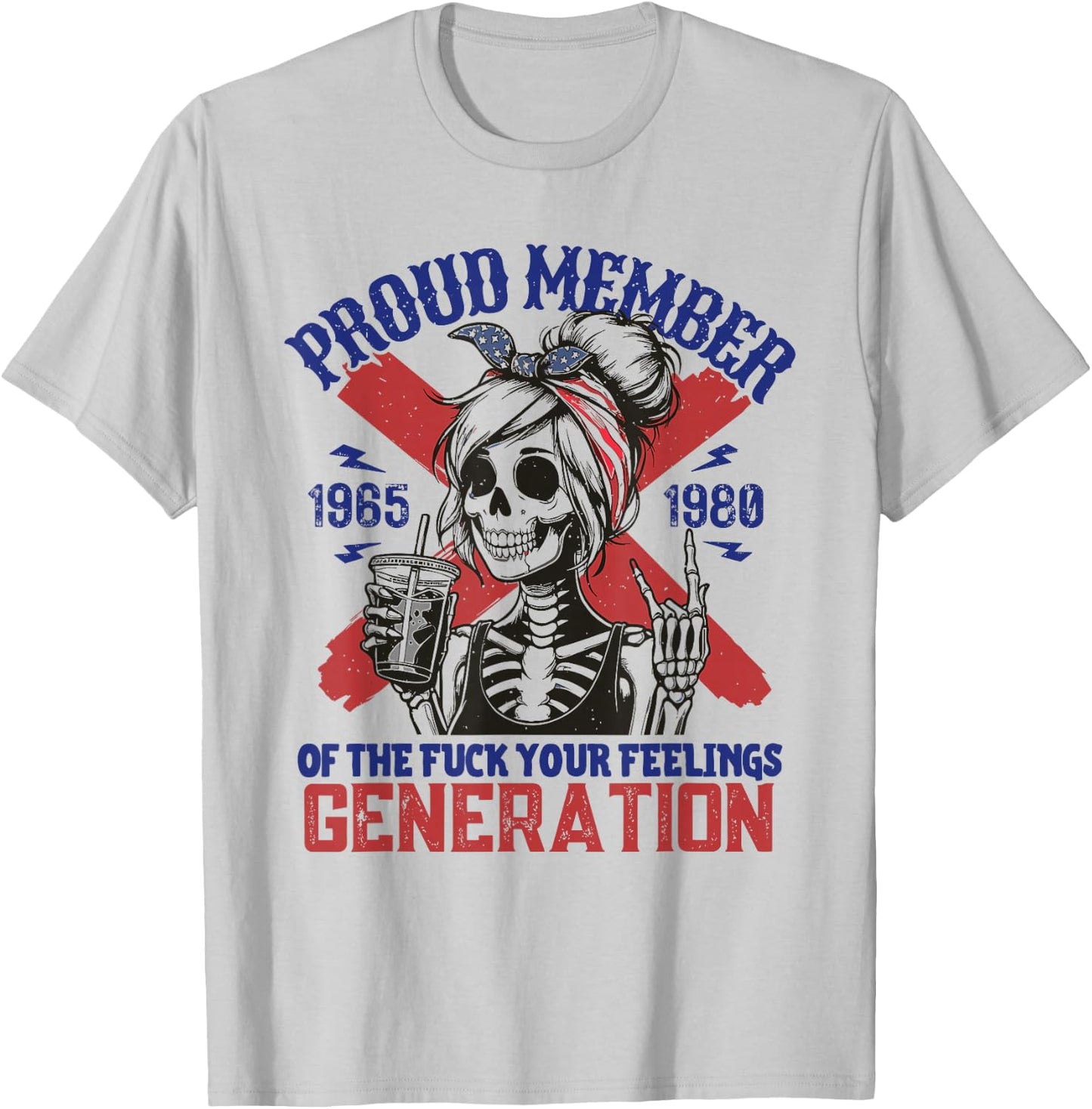 Skeleton T-Shirt - T-Shirt | Ash