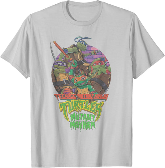 Teenage Mutant Ninja Turtles: Mutant Mayhem Squad T-Shirt - T-Shirt | Ash