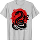 Year of Snake 2025 Happy Chinese Lunar New Year Snake Zodiac T-Shirt - T-Shirt | Ash