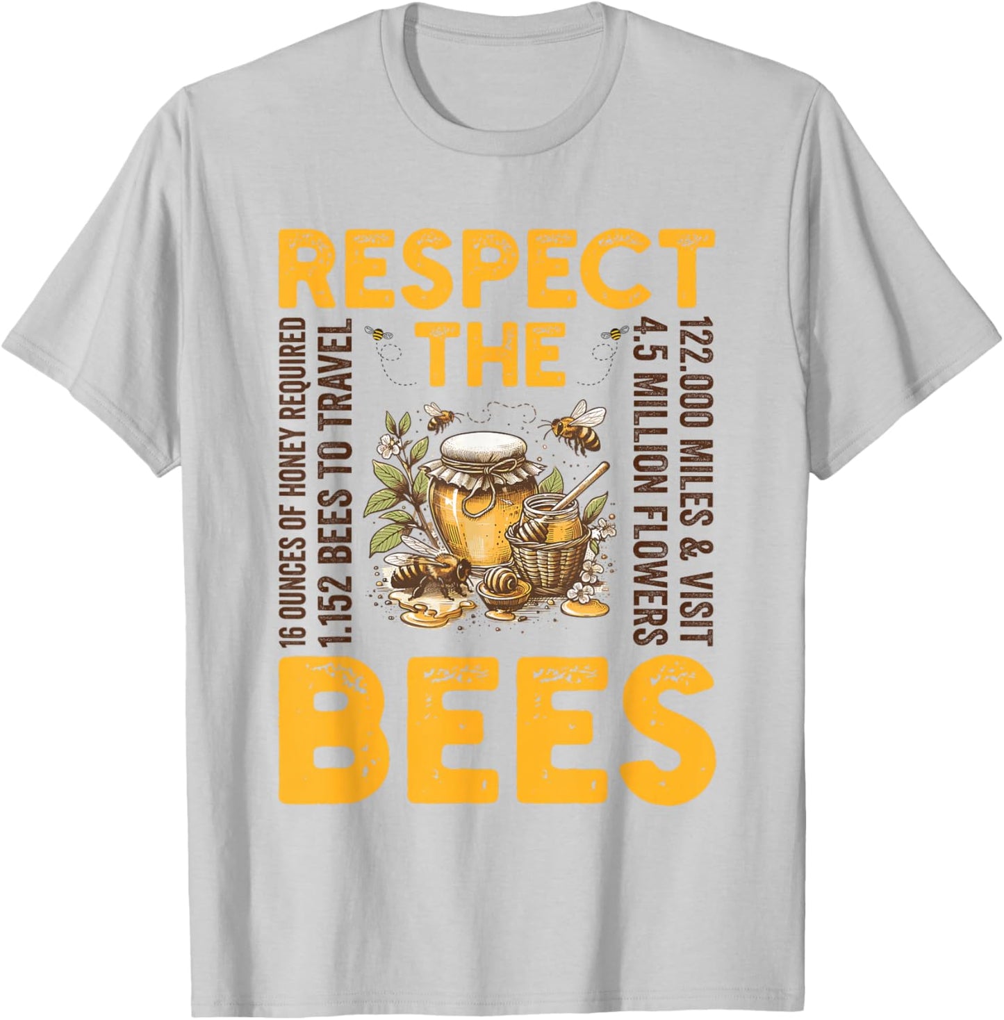 Beekeeper Clothes Honey Pollen Beekeeping T-Shirt - T-Shirt | Ash