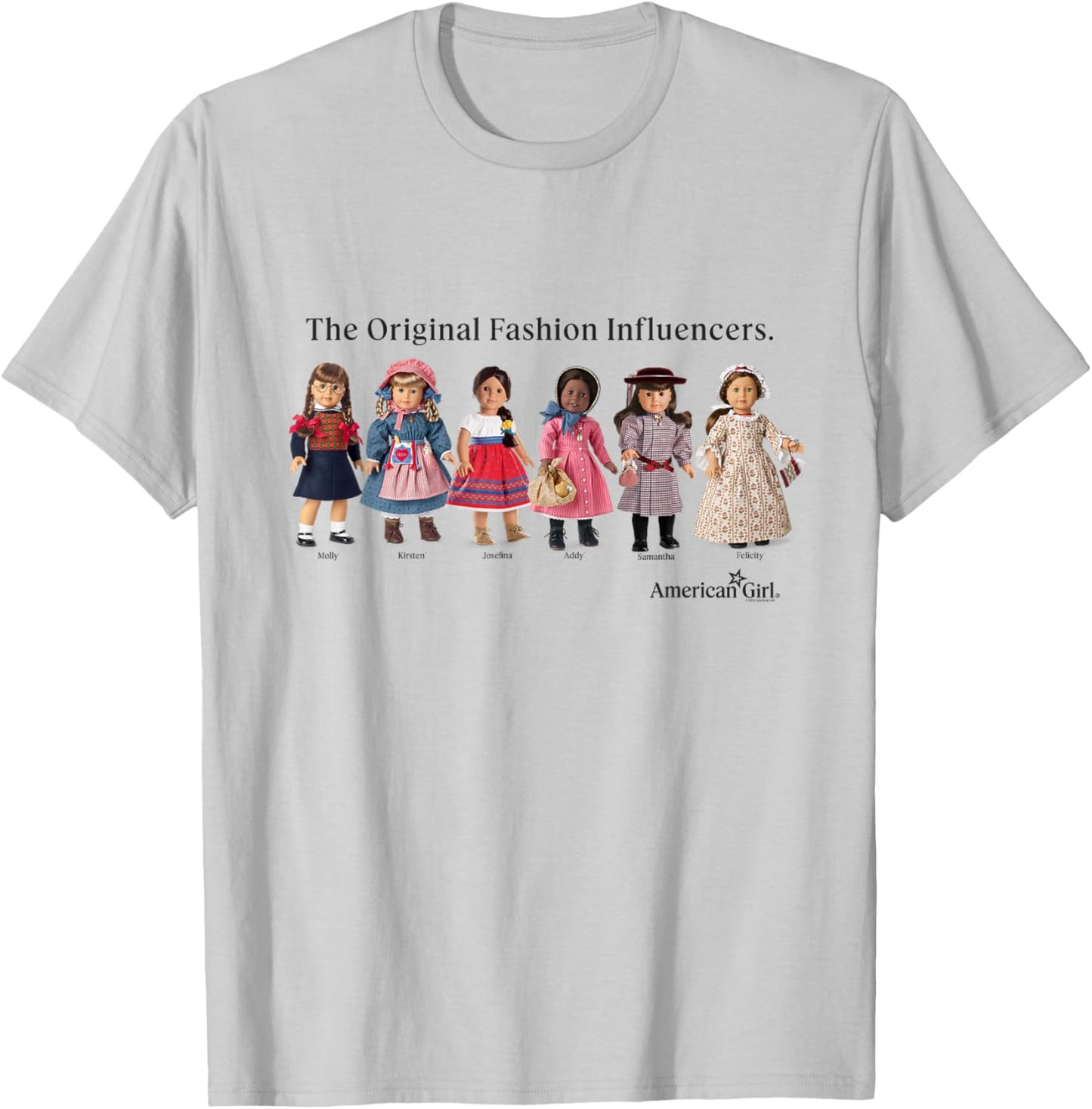 American Girl - The Original Fashion Influencers T-Shirt - T-Shirt | Ash