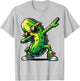 Dabbing Pickle Dancing Cucumber Pickle Lover Dab T-Shirt - T-Shirt | Ash