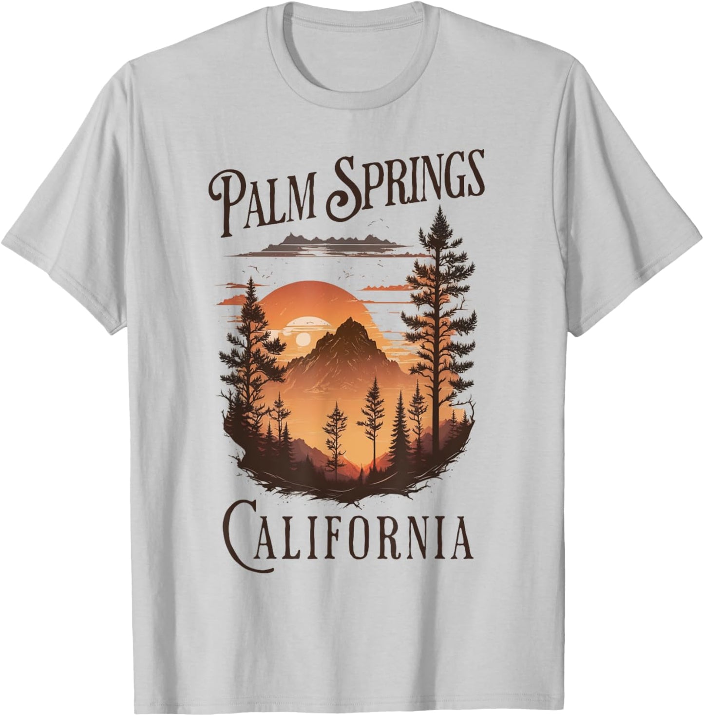 Palm Springs T-Shirt - T-Shirt | Ash