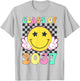 Retro Class of 2037 Grow With Me Back to School Kindergarten T-Shirt - T-Shirt | Ash