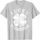LUCKY CHARMER Funny St. Patrick's Day Boys Kids Girl T-Shirt - T-Shirt | Ash