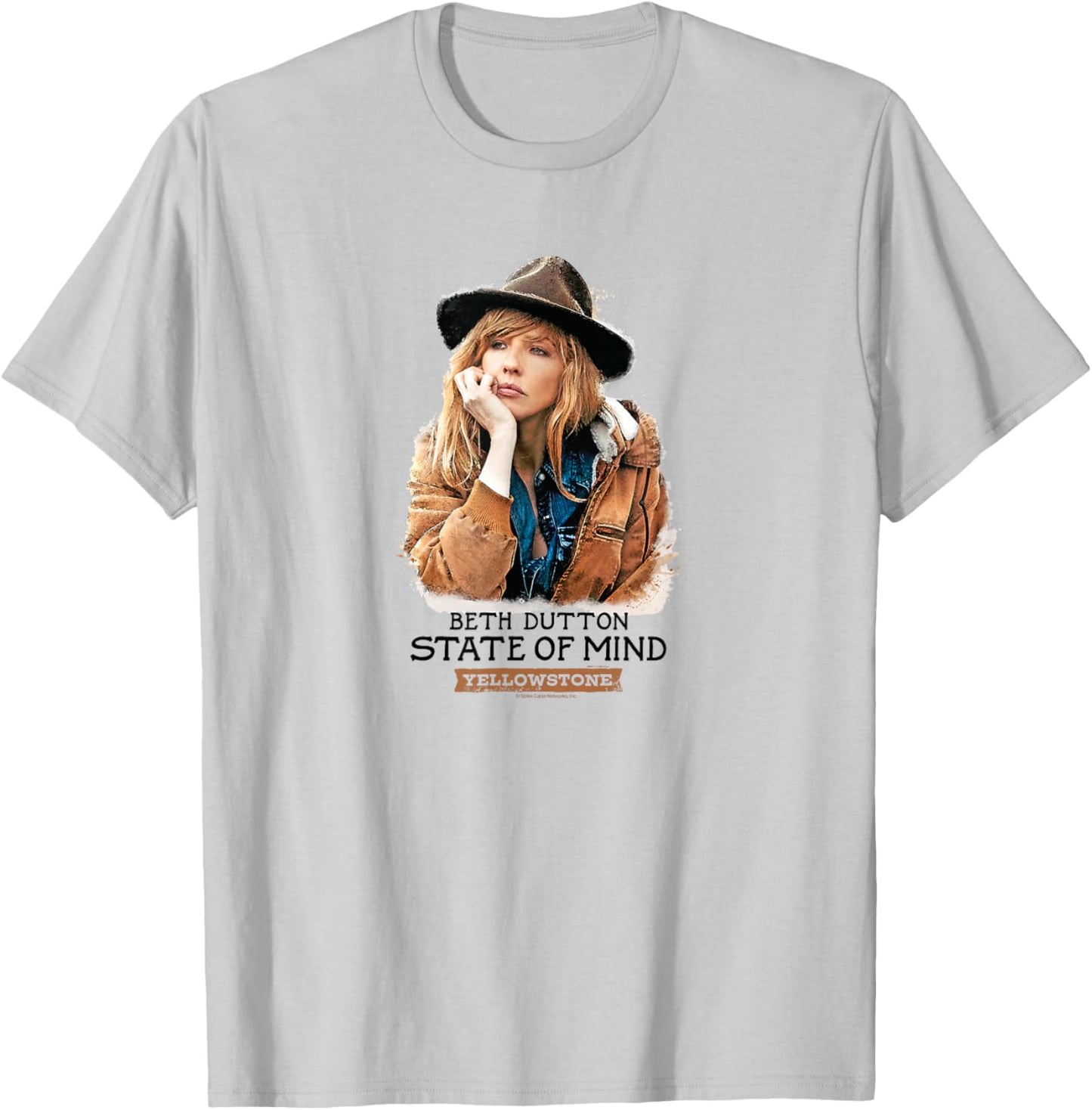 Yellowstone - Beth Dutton State of Mind T-Shirt - T-Shirt | Ash