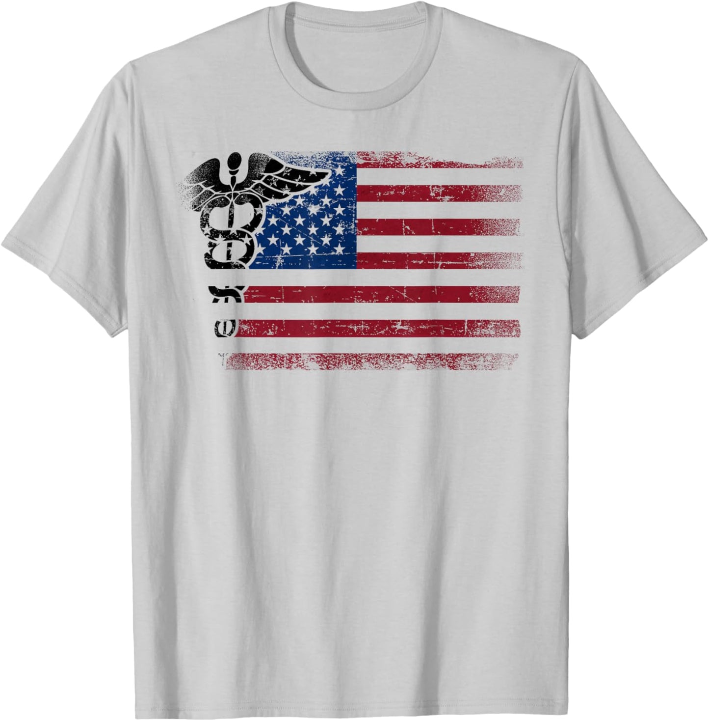CNA Nurse Certified Nursing Assistant American Flag Cna Kids Men T-Shirt - T-Shirt | Ash