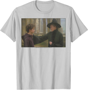 Harry Potter Harry & McGonagall Portrait T-Shirt - T-Shirt | Ash