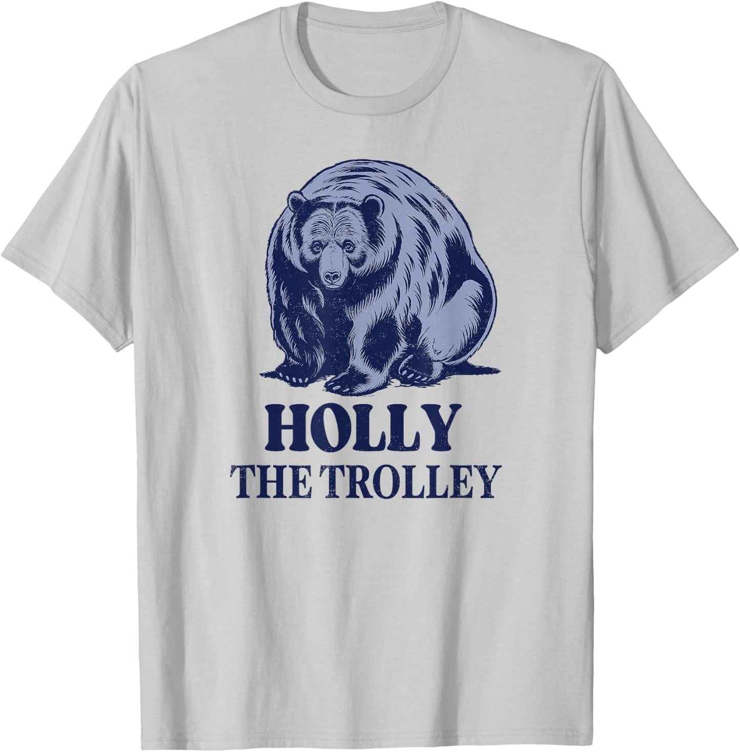 Alaska Wild Animals Nature of Fat Wild Bear Week Holly T-Shirt - T-Shirt | Ash