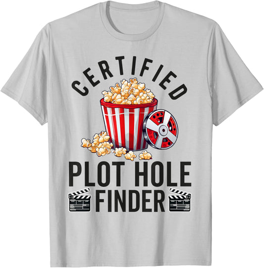 Movie Critic Cinema Film Fan Lover Funny Reviewer Director T-Shirt - T-Shirt | Ash