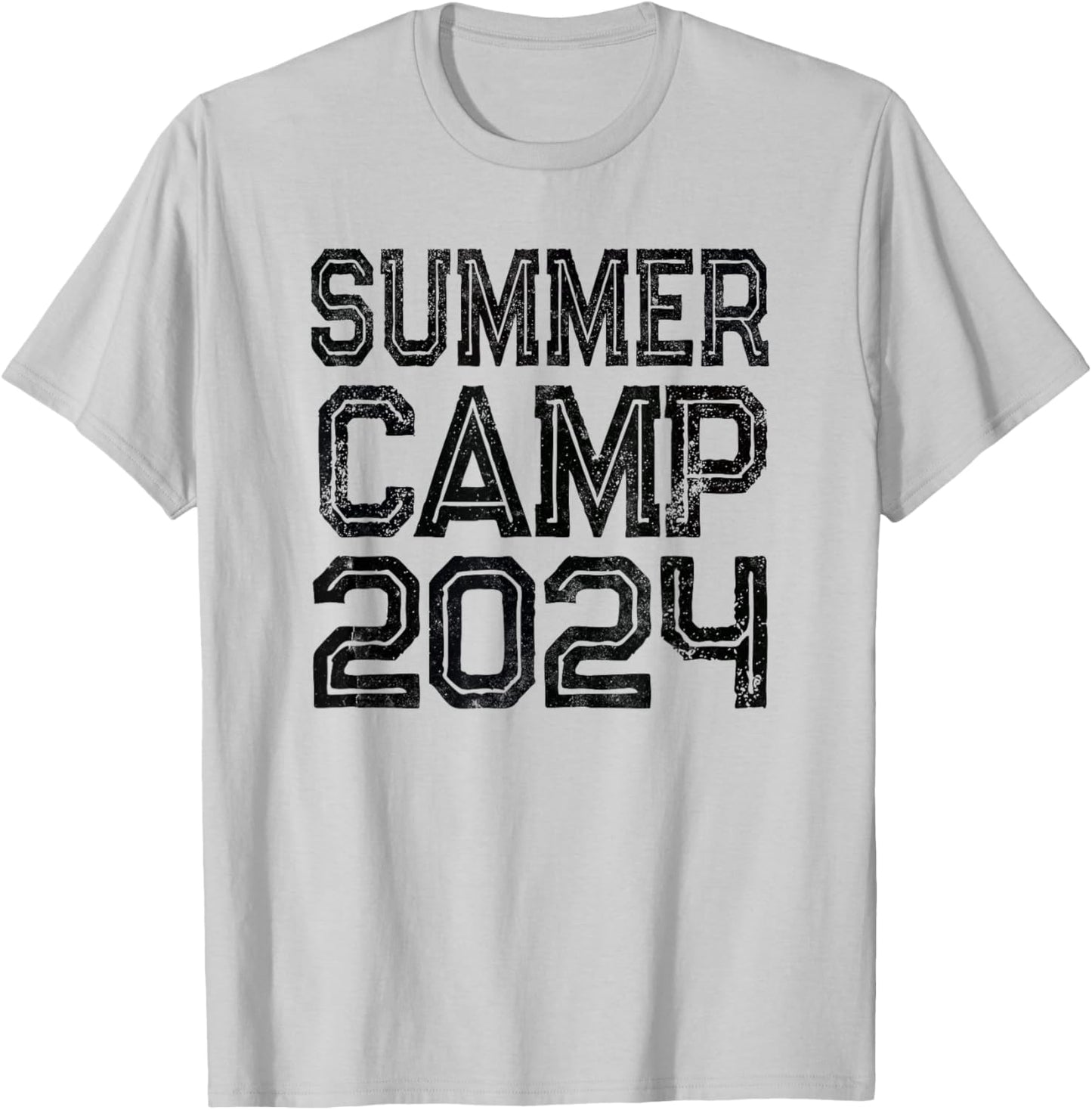 Adventure SUMMER CAMP 2024 Staff Kids Camping Besties Nurse T-Shirt - T-Shirt | Ash