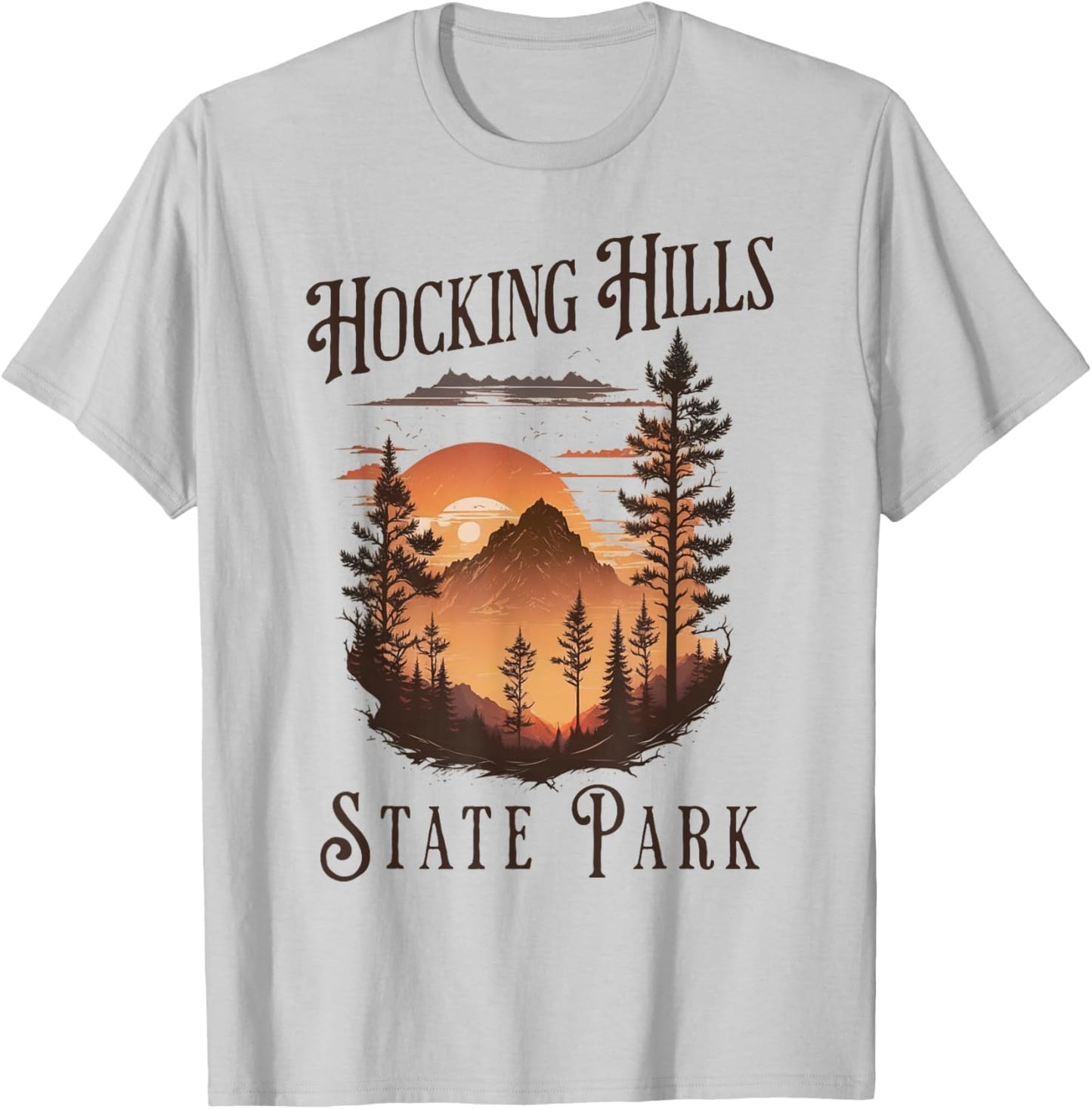 Hocking Hills T-Shirt - T-Shirt | Ash