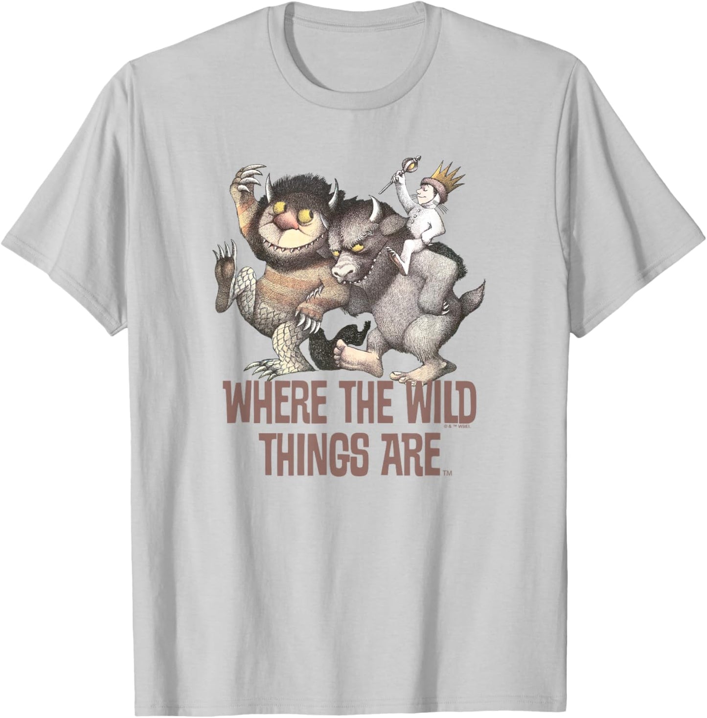 Where the Wild Things Are Max and Wild Thing T-Shirt - T-Shirt | Ash