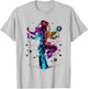 Shiva spiritual hindu god tandava dance yoga meditation T-Shirt - T-Shirt | Ash